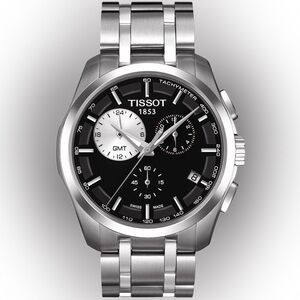 TISSOT COUTURIER QUARTZ CHRONOGRAPH GMT